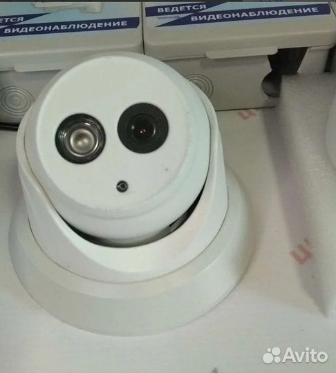 Комплект видеонаблюдения 10 камер PoE