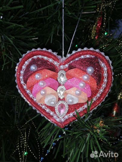 Набор игрушек персиковый