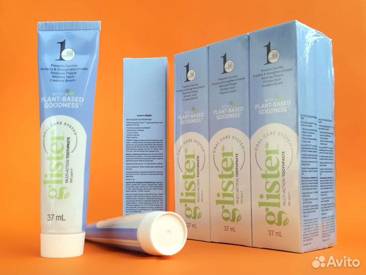 Зубная паста Амвей Glister 50г дикая мята эвкалипт