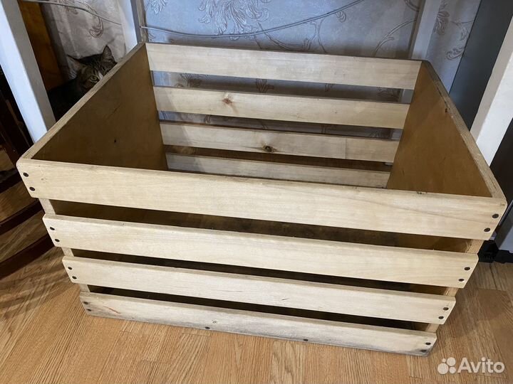 Коробка ящик деревянный