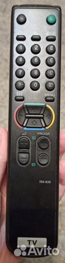 Пульт телевизор sony,видеомагнитафон RM-836,RM-841