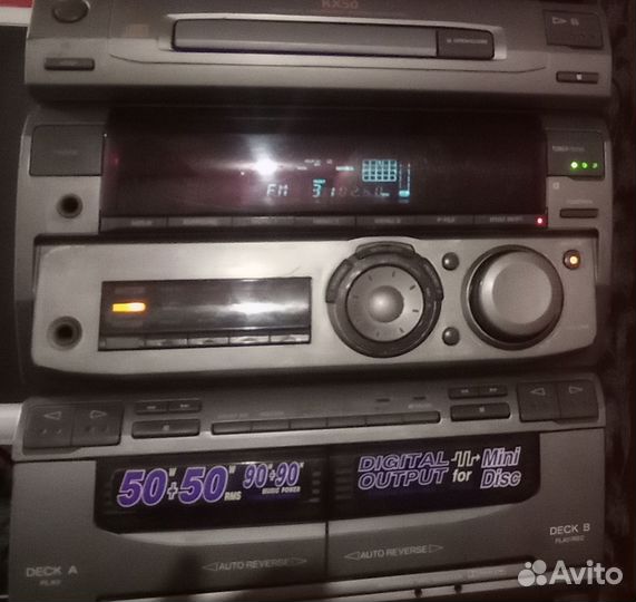 Музыкальный центр sony Rx 50