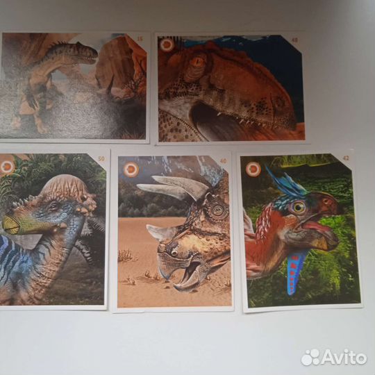 Наклейки динозавры оживают