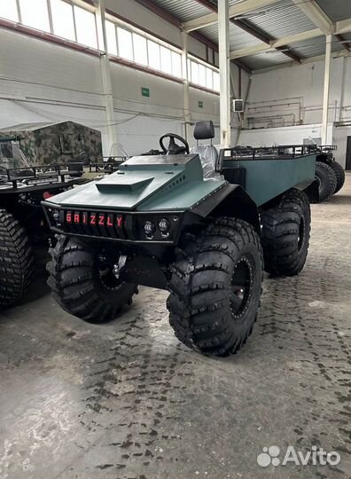 Переломка Grizzly (Снегоход - Болотоход)