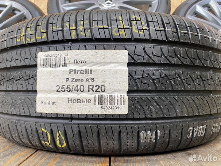 Оригинальные колеса на Mercedes S class W223 R20