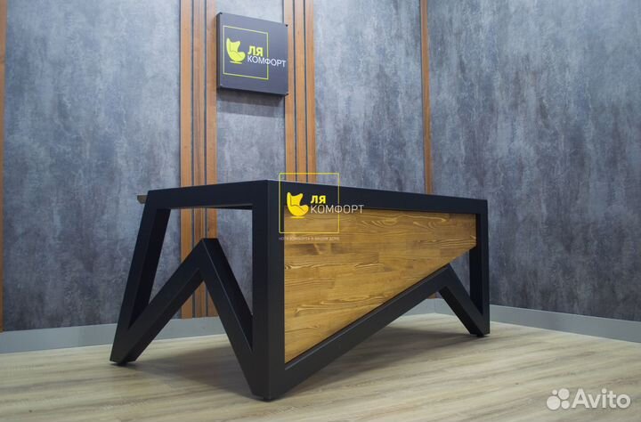 Стол директора в стиле лофт