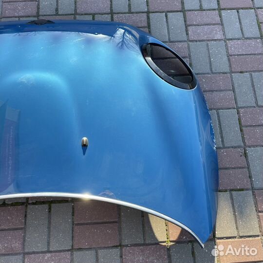 Капот mini F55 F56 F57 светло синий