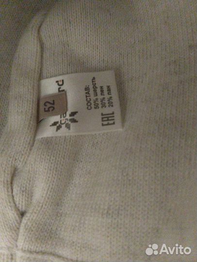 Комплект шапка и шарф для девочки