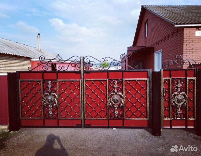 Кованые ворота