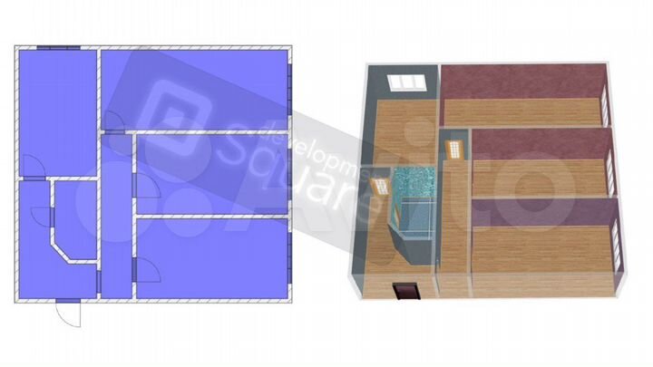 3-к. квартира, 93 м², 1/9 эт.