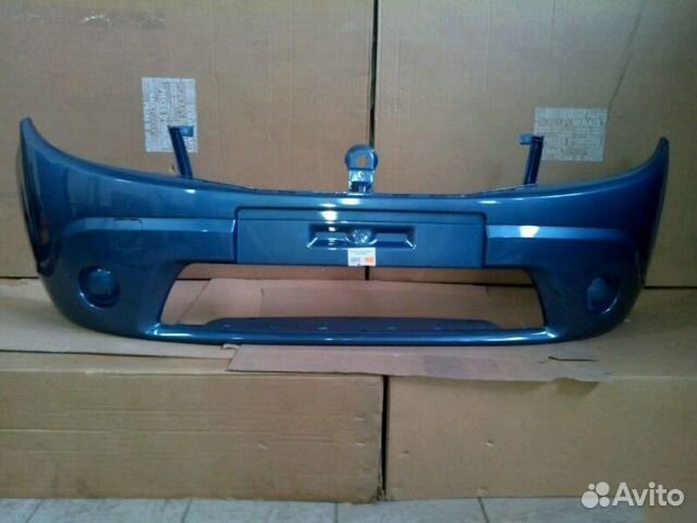 Бампер в цвет на Renault Sandero YU7320-82110