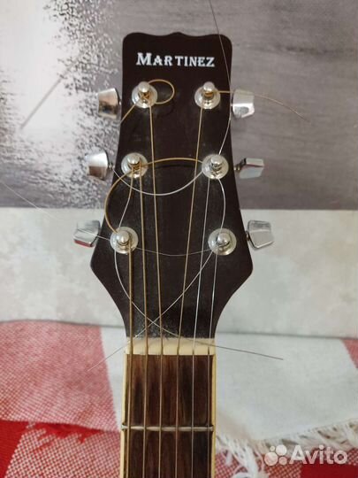 Акустическая гитара martinez FAW-702TP