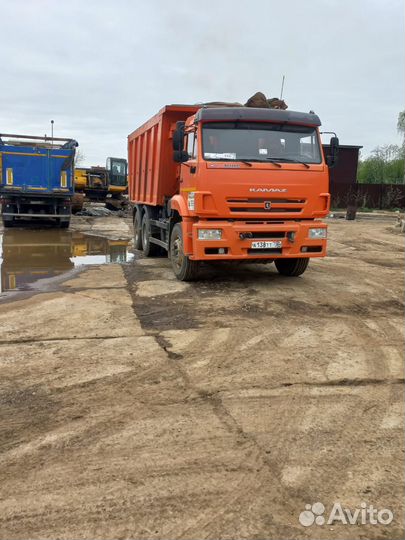 Услуги самосвала и доставка сыпучей материалов