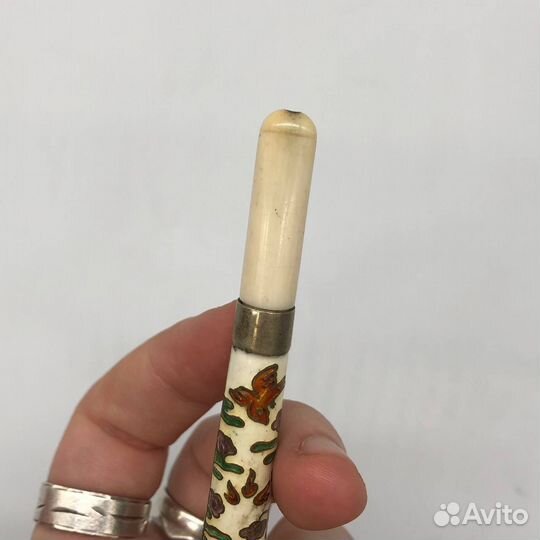 Старинный мундштук клуазонне, Китай