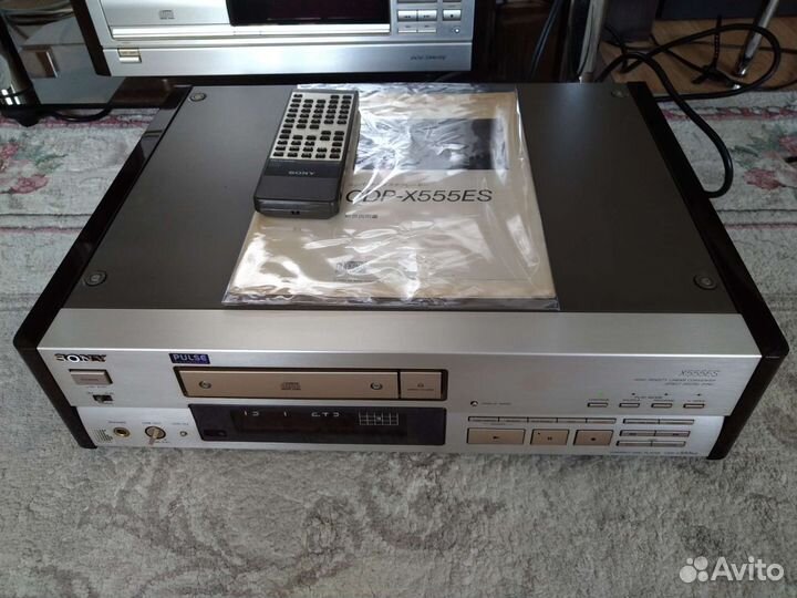 Cd проигрыватель sony cdp x555es