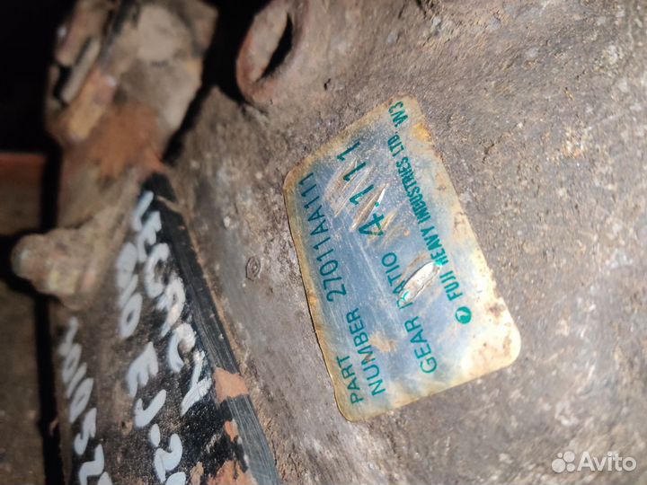 Редуктор задний suвaru Legасy В10