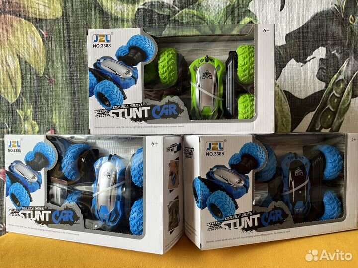 Трюковая машинка перевёртыш Stunt car