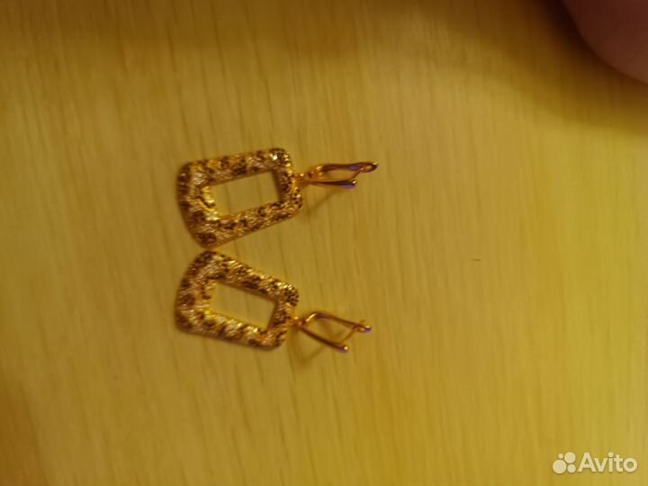 Серьги женские леопардовые