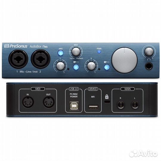 Комплект для звукозаписи PreSonus AudioBox iTwo St