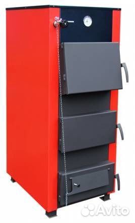 Котел твердотопливный 