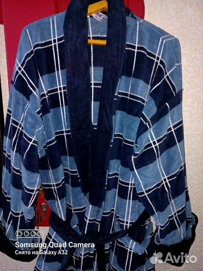 Мужской махровый халат. Новый не носили