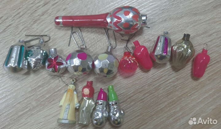 Елочные игрушки СССР раритет