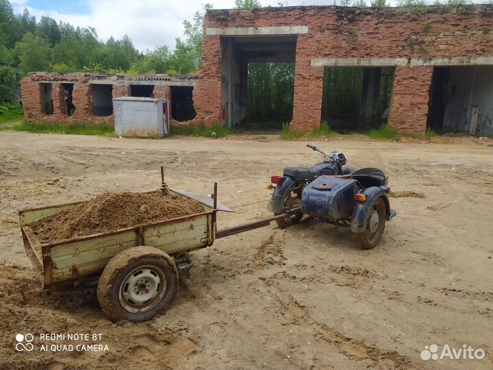 Мотоцикл днепр 2 WD