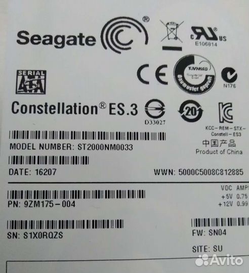 Продам жесткие диски 3.5