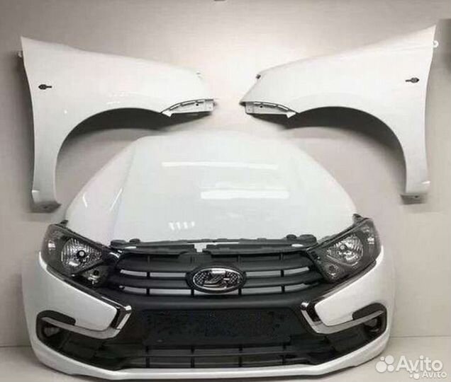 Бампер Крыло Капот в цвет Лада Гранта FL