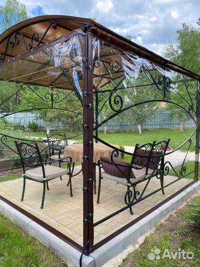 Мягкие окна для террас и беседок