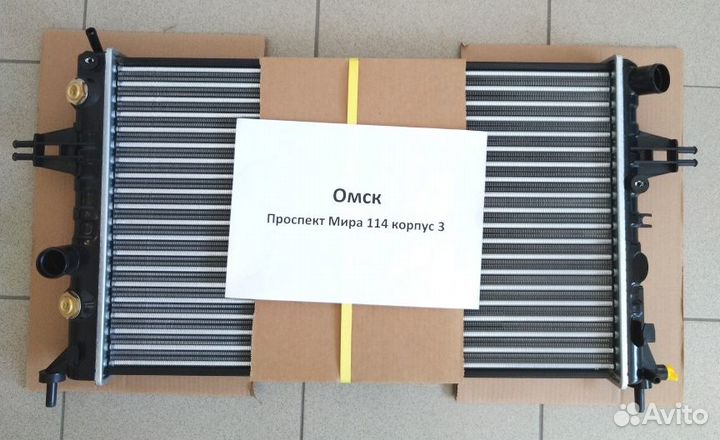 Радиатор Opel Astra G / Zafira A / Chevrolet Viva