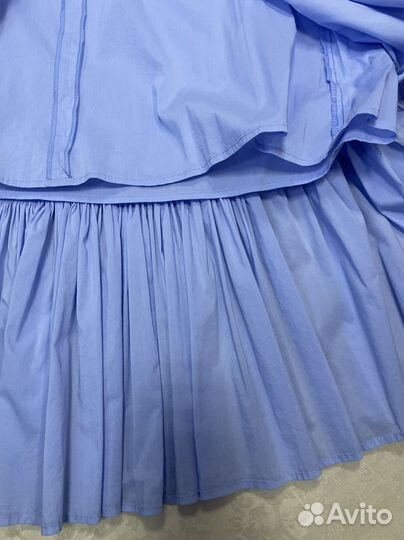 Летнее длинное платье