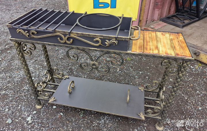 Мангал кованый