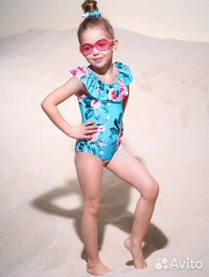 Купальник для девочки 98-104 play today