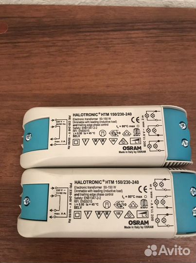 Osram электронный трансформатор для галогеновых ла