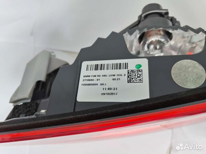 Фонарь правый Bmw X1 F48 оригинал