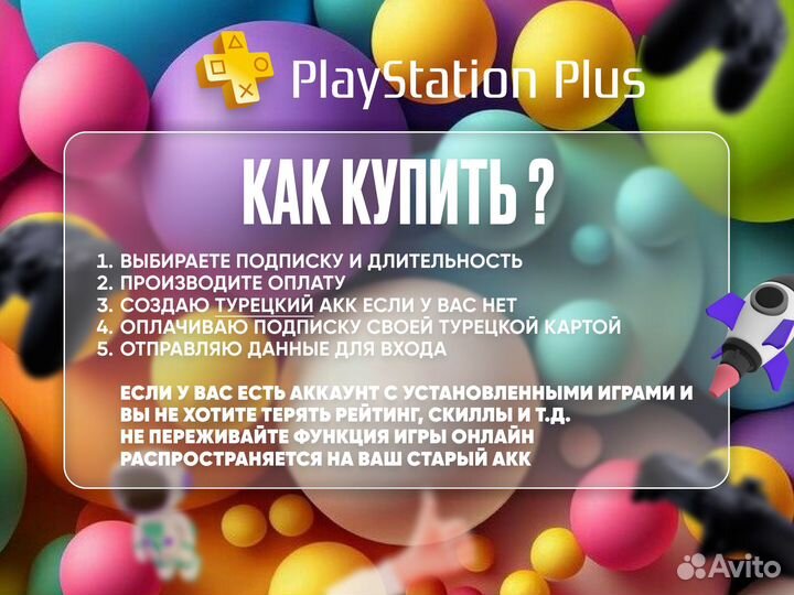 Подписка ps plus для пс4 ипс5