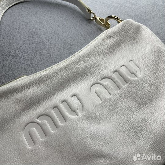 Сумка miu miu small hobo pink