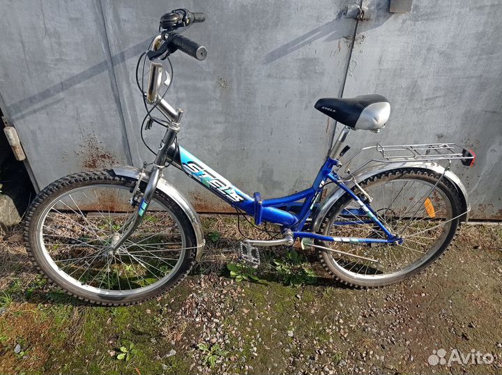 Велосипед stels складной