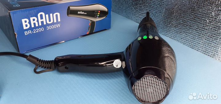 Фен для волос Braun 3000вт Futur Pro Индикатор