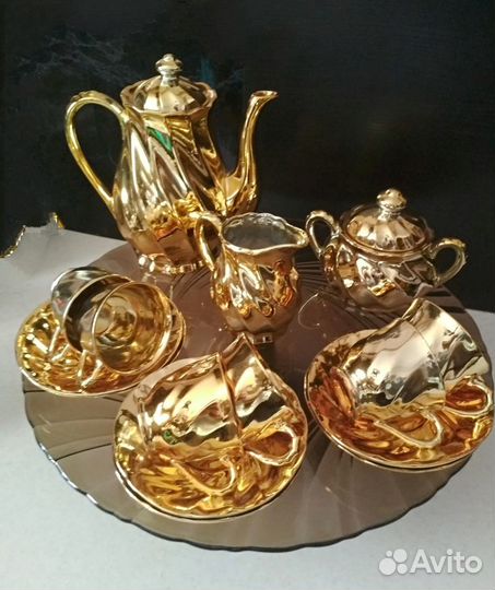 Кофейный сервиз винтаж Япония, 70гг 20века