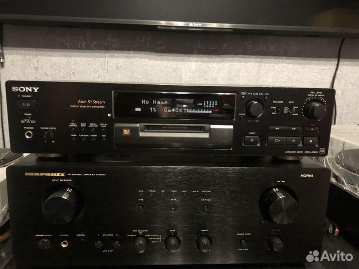 Sony MDS-JB920 / MDS-JE510 minidisc deck