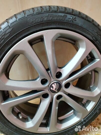 Комплект летних колес r17