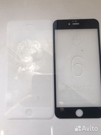 Закалённое защитное стекло на на iPhone 6 plus/ 6