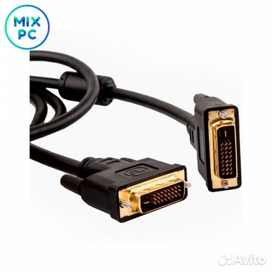 Кабель TV-COM DVI-D to DVI-D (25M-25M) 2 фильтра