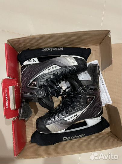 Коньки хоккейные ссм 42,5 размер D