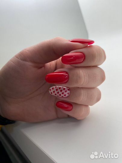 Аппаратный маникюр + гель-лак