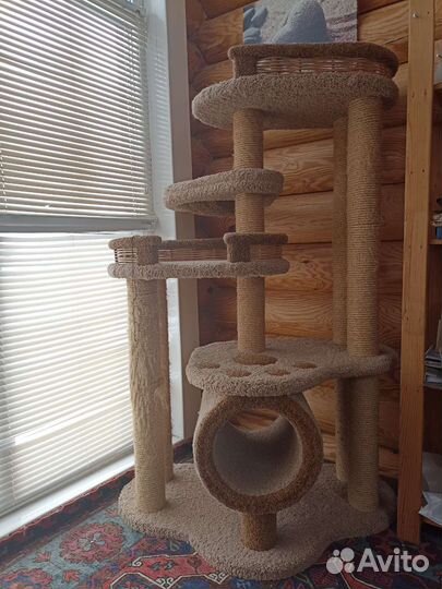 Игровой комплекс - когтеточка для кошек