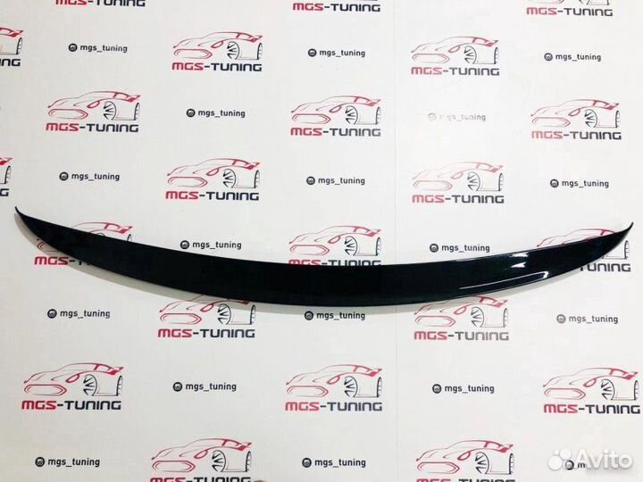 Спойлер Mercedes S-class w221 Black (Тайвань)