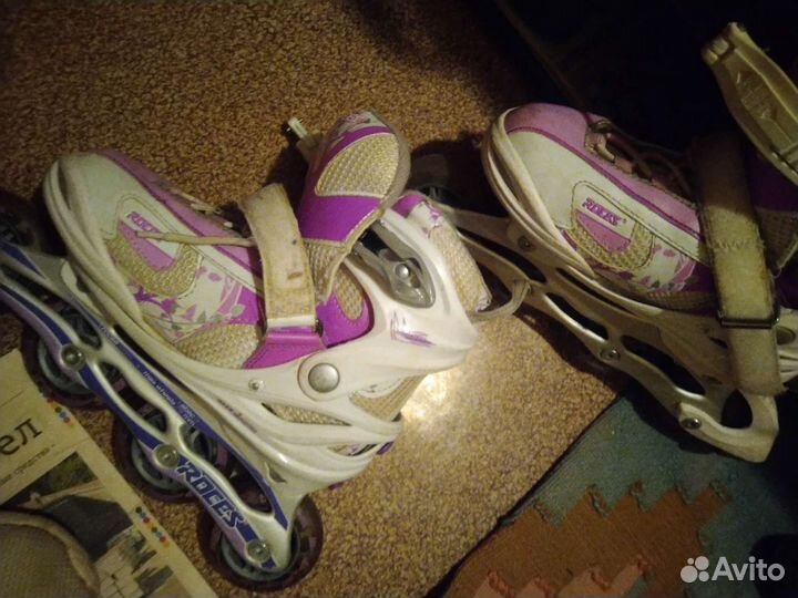 Коньки роликовые на девочку